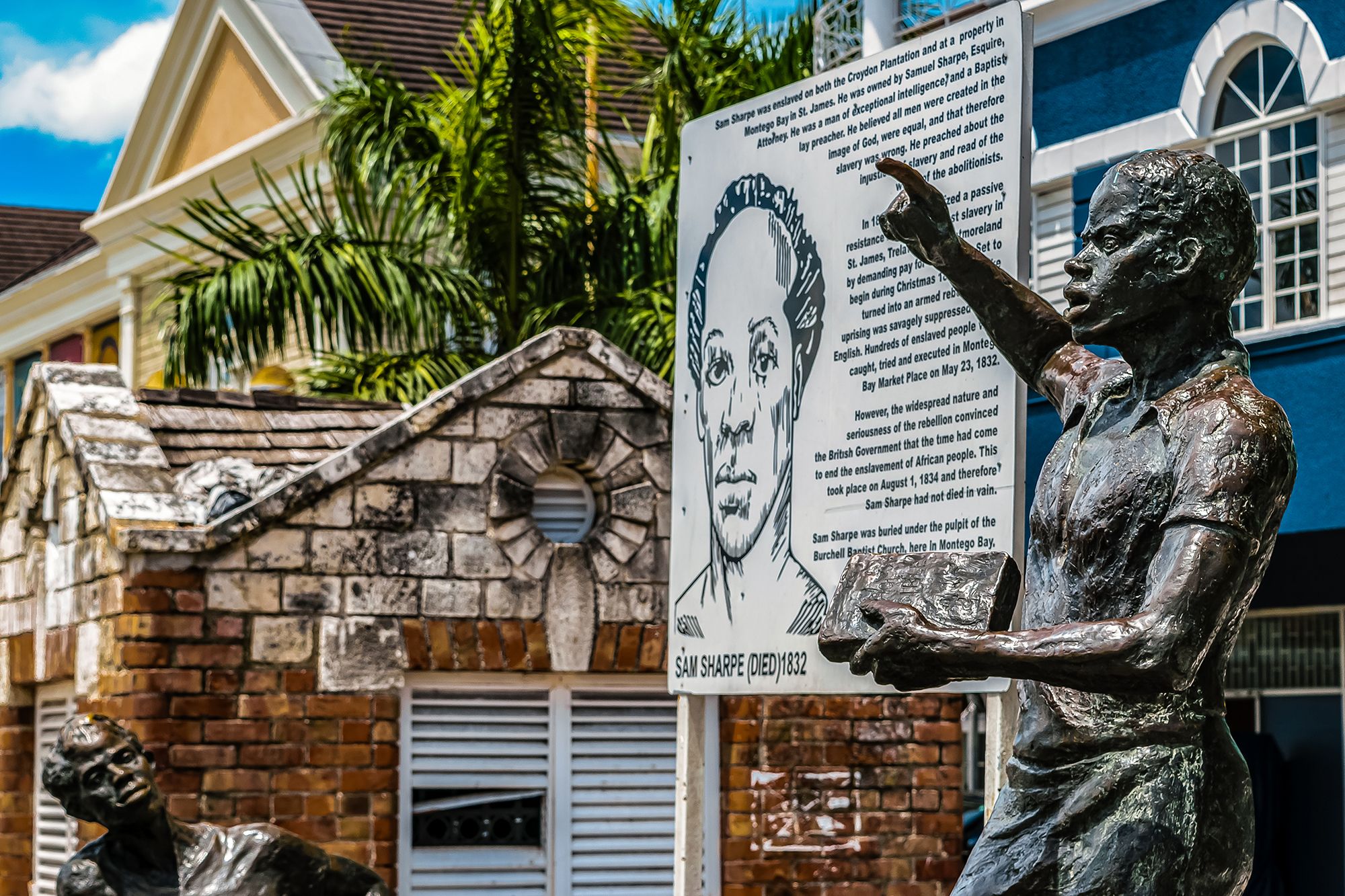 Sam Sharpe Slavery Monument Jamaica