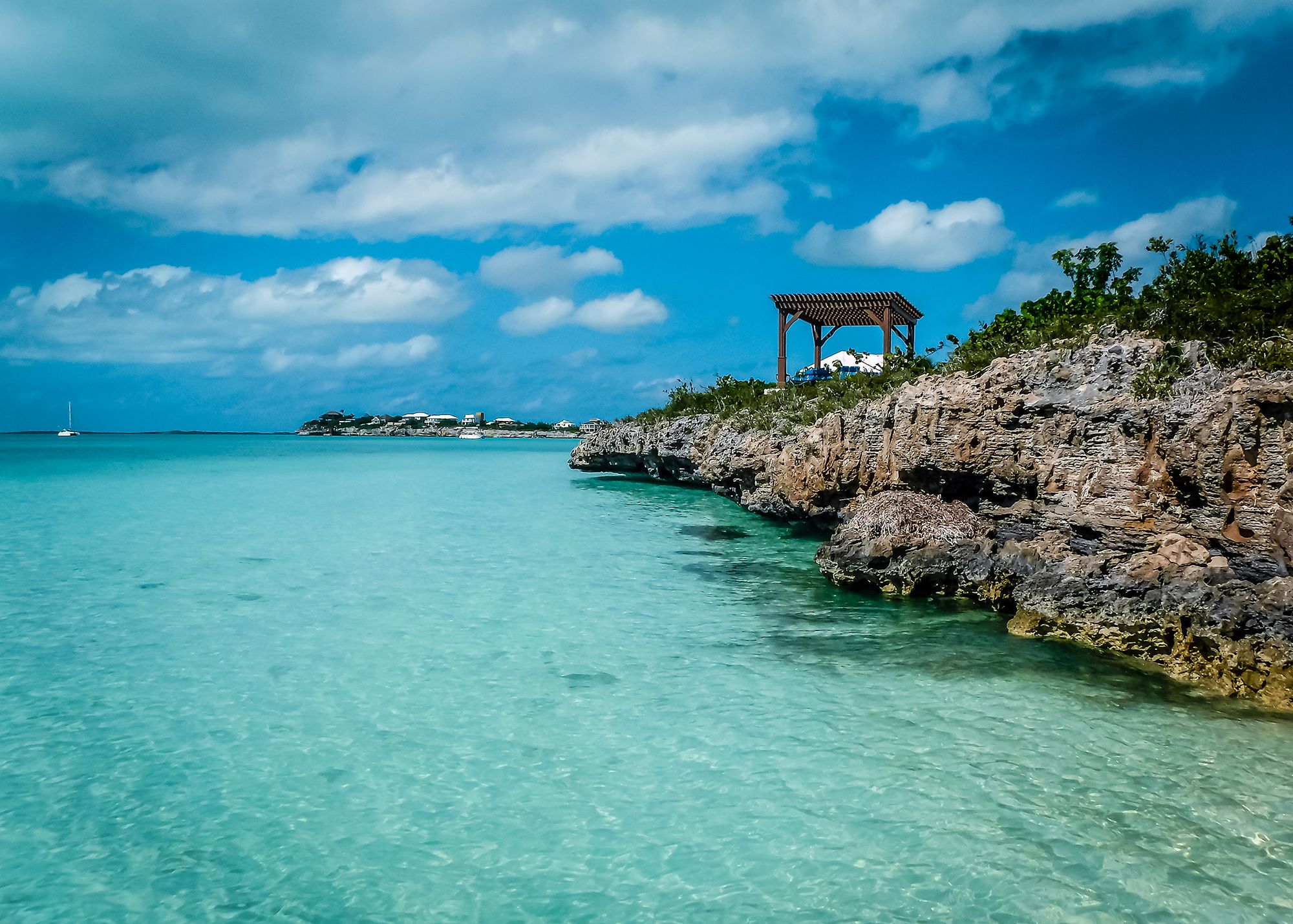 Sapodilla Bay Turks Caicos Gazebo