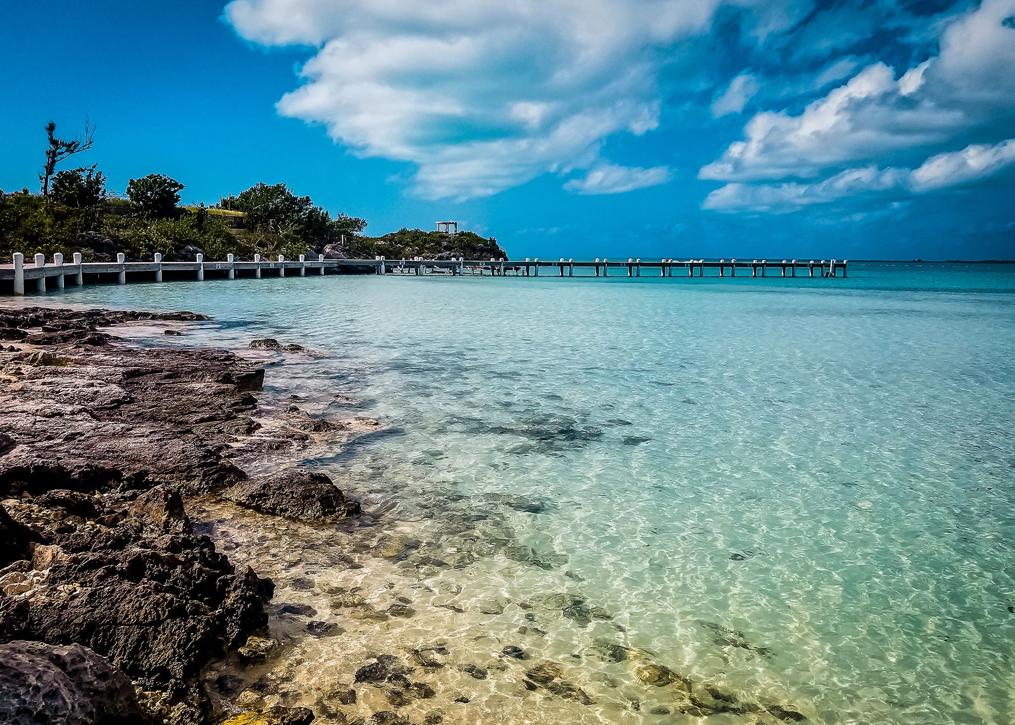 Sapodilla Bay Turks Public Caicos Dock