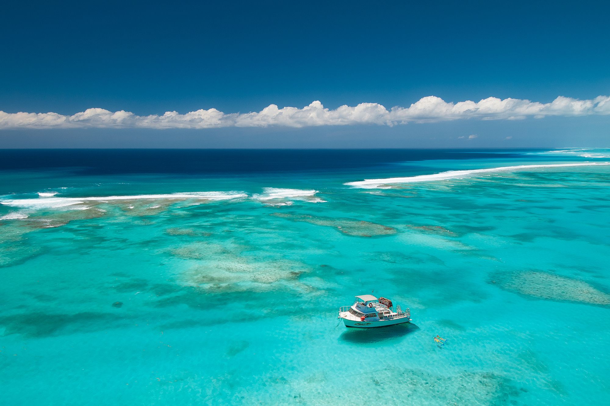 Turks Caicos Beaches Snorkel Aerial